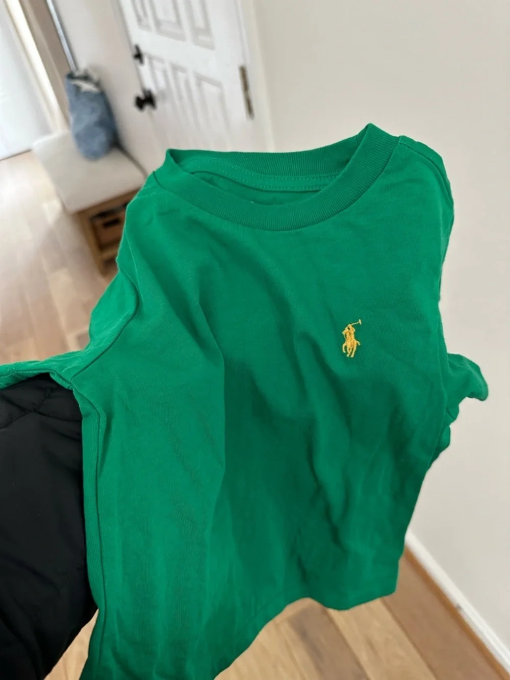 Ralph Lauren Kelly Green Logo Short Sleeve Tee size 18 months